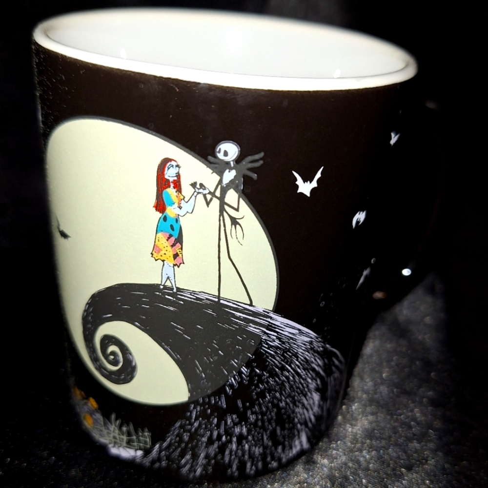 The Nightmare Before Christmas Coffee Cup~Disney Mug~Tim Burton~Bioworld